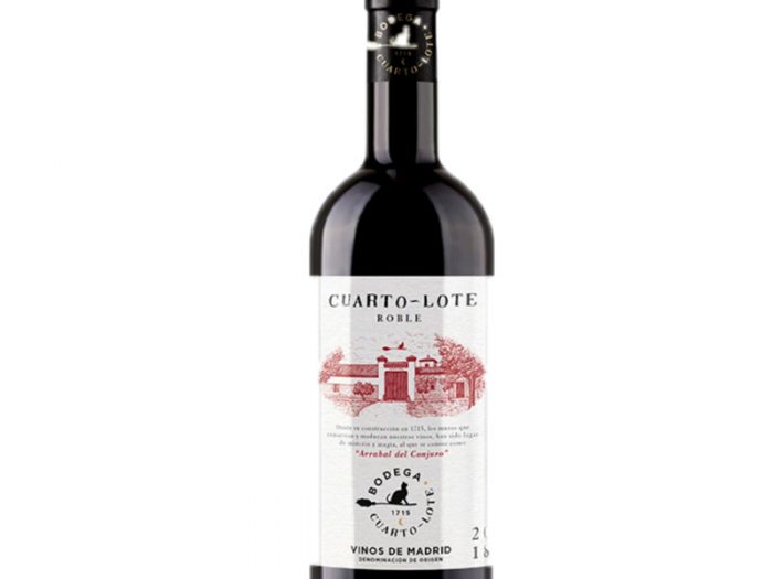 Vino tinto roble bodega Cuarto Lote